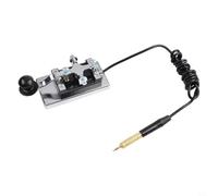 Startbuymore K4 Clé télégraphique manuelle conçue pour CW pour transmission de code morse et formation à la communication radio