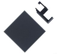 Startbuymore Kit de brosse à buse conçu pour s'adapter à la poubelle BambuLab P2S avec brosse en silicone et matériel de montage en métal