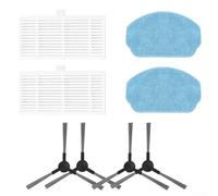 Startbuymore Kit de rechange pour aspirateurs BR150/BR151 et robots - Comprend un filtre HEPA, des brosses latérales et des serpillères, un ensemble de pièces de nettoyage 3 en 1 (A)