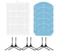 Startbuymore Kit de rechange pour aspirateurs BR150/BR151 et robots - Comprend un filtre HEPA, des brosses latérales et des serpillères, un ensemble de pièces de nettoyage 3 en 1 (B)