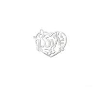 Startbuymore Lot de 2 autocollants muraux en acrylique avec motif papillon et cœur, autocollants avec film de protection pour une installation propre, améliore les espaces muraux intérieurs modernes