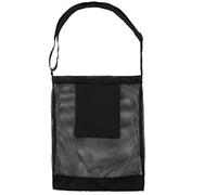 Startbuymore Lot de 2 sacs de cueillette de fruits en maille avec bretelles réglables et respirantes pour une récolte facile des produits du verger (noir)