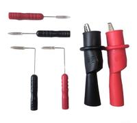 Startbuymore Lot de 6 aiguilles de réparation automobile avec pointes ultra fines de 0,7 mm et goupilles de perçage de 2 mm pour des tests électriques précis