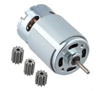Startbuymore Moteur de véhicule électrique pour enfants - Pièces de rechange compatibles avec les modèles RS550/RS390/RS380/RS555, 10 et 12 dents (555 24 V 22000 tr/min)