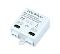 Startbuymore Pilote d'alimentation LED 6 W 24 V DC tension constante avec design transformateur et couvercle isolé de sécurité pour bandes LED