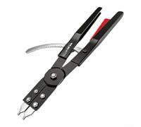 Startbuymore Pince à circlip à pointe courbée de 63,5 cm, pour un positionnement sûr de l'anneau de retenue, un retrait en douceur, pour équipement minier, marine, alliage d'acier traité thermiquement
