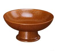 Startbuymore Plateau à fruits haut pour collations, pâtisseries et fruits secs, reflétant la composition minimaliste et la philosophie du design zen (A)