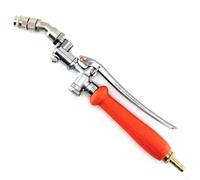 Startbuymore Poignée de pulvérisation automobile fabriquée en acier inoxydable avec rotation complète à 360 degrés et sept options d'interface interchangeables pour l'ajustement (interface pagode 10)