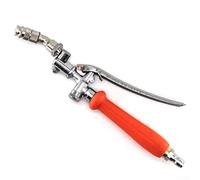 Startbuymore Poignée de pulvérisation automobile fabriquée en acier inoxydable avec rotation complète à 360 degrés et sept options d'interface interchangeables pour l'ajustement (interface 1/4)