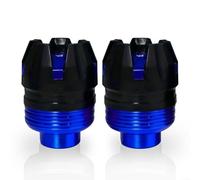 Startbuymore Protection de moto en alliage d'aluminium rouge noir | S'adapte à la plupart des modèles de moto, utilisation de course de rue, ajustement, empêche les dommages causés par les