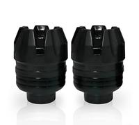 Startbuymore Protection de moto en alliage d'aluminium rouge noir | S'adapte à la plupart des modèles de moto, utilisation de course de rue, ajustement, empêche les dommages causés par les