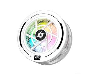 Startbuymore Refroidisseur de téléphone magnétique avec refroidissement semi-conducteur intégré pour appareils de jeu prenant en charge des fréquences d'images stables et un ralentissement réduit