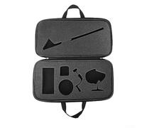 Startbuymore Sac de pêche pour moulinet de pêche avec 6 compartiments rembourrés pour lancer des appâts et moulinets en nylon Double fermetures éclair métalliques pour une fermeture fluide Facile à