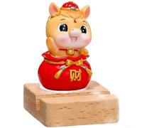 Startbuymore Support de téléphone en résine pour ZODIAC Cheval - Support de bureau compact pour une utilisation fonctionnelle et décorative dans les espaces de travail ou de vie modernes (H)