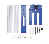 Startbuymore Système de rail de guidage pour scie circulaire avec glissières fixes compatible avec les scies circulaires avec protection de lame et base plate