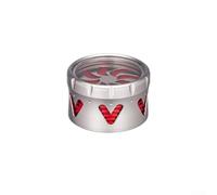 Startbuymore Tamper à café en aluminium massif, conçu avec une presse creuse auto-nivelante par gravité pour une préparation constante de la rondelle d'expresso, fabriqué à partir d'acier inoxydable