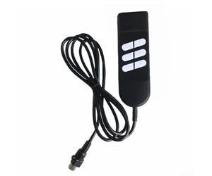 Startbuymore Télécommande de rechange 5 broches 2/4/6 boutons pour canapé électrique pour chambre à coucher, salon et bureau (6 boutons droits)