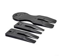 Startbuymore Trois cales en nylon pour enlever les garnitures intérieures de voiture pour un démontage sûr des panneaux de porte et des clips de retenue