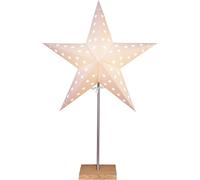 StarTec Lampe à poser avec étoile en papier 43 cm