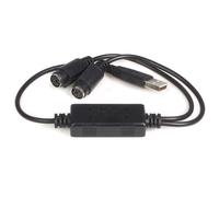 StarTech 1.4FT USB Type-A à PS/2 Adaptateur Câble pour clavier et souris