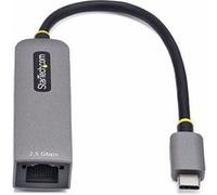 StarTech.com 2.5GbE USB-C to Ethernet Adapter - adaptateur réseau - USB-C 3.2 Gen 1 / Thunderbolt 3 - Ethernet 10M/100M/1G/2,5 Gigabit + USB-C 3.2 Gen 1