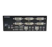Startech 2 Port 2 Moniteur Double Tête DVI & / Ou VGA KVM Switch,Audio & USB Hub