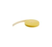 Startech 25Ft. Fermeture Scratch Rouleau - Jaune - Gestion des Câbles (Hklp25Yw)