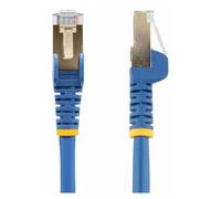 Startech 2m CAT6A Ethernet Cable, 10 Gigabit Shielded Snagless RJ45 100W PoE Patch Cord, CAT 6A 10GbE STP Network Cable w/Strain Relief, Blue, UL Certified Wiring/TIA - Category 6A - 26AWG (6ASPAT2MBL