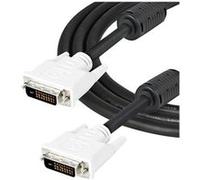 StarTech 2m DVI-D Dual Link Cable - Male to Male DVI-D Digital Video Monitor Cable - 25 pin DVI-D Cable M/M Black 2 Meter - 2560x1600 (DVIDDMM2M) - Câble DVI - liaison double - DVI-D (M) pour DVI-D (M