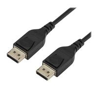 StarTech 3ft/1m VESA Certified DisplayPort 1.4 Cable, 8K 60Hz HBR3 HDR, Super UHD DisplayPort to DisplayPort Monitor Cord, Ultra HD 4K 120Hz DP 1.4 Slim Video Cable M/M DP Connectors - DP 1.4 Latching