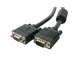 StarTech 3FT Coax Haute Résolution VGA to VGA Monitor Extension Cable - Noir