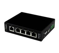 StarTech.com Switch Gigabit Ethernet industriel non gere a 5 ports - Commutateur GbE a montage mural / sur rail DIN