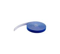 StarTech Rouleau de ruban auto-agrippant HKLP50BL 15,2 m Bleu – Réutilisable, gestion des câbles