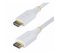 Startech 6ft (1.8m) Premium Certified High Speed HDMI Cable, 4K60Hz - Premium High speed - câble HDMI avec Ethernet - HDMI mâle pour HDMI mâle - 1.8 m - blindé - blanc - passif, support pour 2K144Hz,