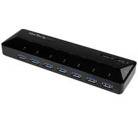STARTECH 7 Port USB 3.0 Hub Avec 2x 2.4a Rapide Chargement Alimenté par Bus