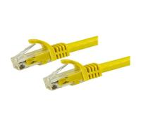 StarTech.com Câble réseau Cat6 UTP sans crochet de 7 m - Cordon Ethernet RJ45 anti-accroc - Câble patch - M/M - Jaune - Cordon de raccordement - RJ-45 (M) pour RJ-45 (M) - 7 m - UTP - CAT 6 -...