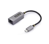 StarTech.com 2.5GbE USB-C to Ethernet Adapter - Adaptateur réseau - USB-C 3.2 Gen 1 / Thunderbolt 3 - Ethernet 10M/100M/1G/2,5 Gigabit - gris sidéral