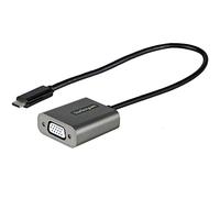 StarTech Adaptateur USB-C vers VGA CDP2VGAEC – 1080p, câble intégré 30 cm, compatible Thunderbolt 3