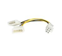 STARTECH Adaptateur d'alimentation 2x Molex vers PCI-E 6 pins