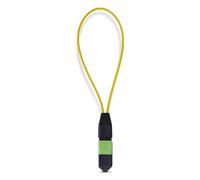 Startech - Adaptateur de bouclage - Conformité TAA - MPO-12 monomode (M) - fibre optique - 9 / 125 micromètres - OS1/OS2 - black and green