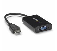 StarTech Adaptateur HDMI vers VGA avec Audio, 1920x1080, Noir (HD2VGAA2) | Convertisseur video, Adaptateur de moniteur, Mâle/Femelle, HD15, Audio 2 voies