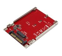 StarTech Adaptateur PCIe M.2 vers U.2 (SFF-8639) U2M2E125 pour SSD M.2 PCIe NVMe Rouge