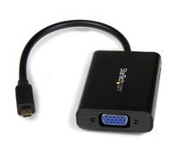 StarTech Adaptateur Micro HDMI vers VGA, 1920x1080, Audio, M/F (MCHD2VGAA2)