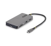 StarTech Adaptateur Multiport USB-C 9-en-1, HDMI 4K 60Hz, 140W Power Delivery, USB 10Gbps, GbE, Slots SD/MicroSD, Mini Dock