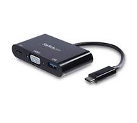 StarTech Adaptateur Multiport USB-C vers VGA, USB-A 3.0, Power Delivery