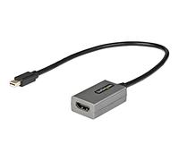 StarTech Adaptateur Mini DisplayPort vers HDMI MDP2HDEC – 1080p, Mini DisplayPort 1.2, câble 30 cm