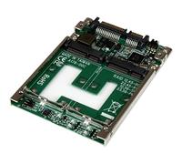 StarTech Adaptateur RAID 25SAT22MSAT 2x mSATA vers SATA 2,5" – RAID 0/1/JBOD/BIG