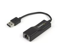StarTech.com Adaptateur réseau USB 2.0 vers Ethernet - 10/100 Mb/s - Convertisseur USB vers RJ45 - M/F