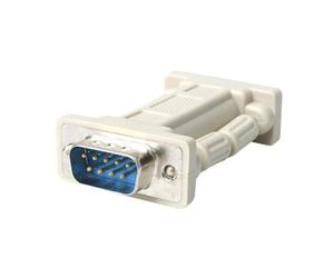 StarTech Adaptateur série null modem DB9 RS232 - M/F (NM9MF) | Convertisseur null modem, Série RS232, Mâle vers Femelle, dock