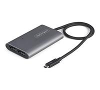 StarTech Adaptateur Thunderbolt 3 TB32DP14 – 2× DisplayPort 1.4, 2×4K 60 Hz ou 1×8K/5K